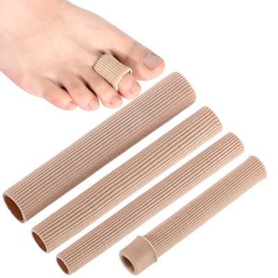 China YXL15029 Toe Cloth Gel Lined Sleeve Protectors For Blisters Hammertoes Open Grain Toe Tubes for sale