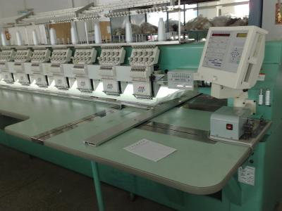 China Cambio automático/ajuste del color de la máquina controlada por ordenador casera del bordado en venta