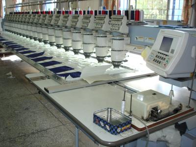 China Fully Automatic T Shirt Embroidery Machine Digital Control With Strong 3D Effect for sale