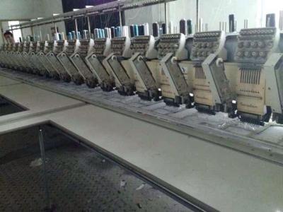 China Multipurpose Second Hand Barudan Embroidery Machine High Speed 300X750 Size for sale