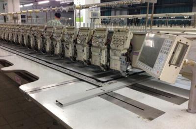 China Efficient Practical Computer Embroidery Machine For Shirts / Wedding Gown for sale