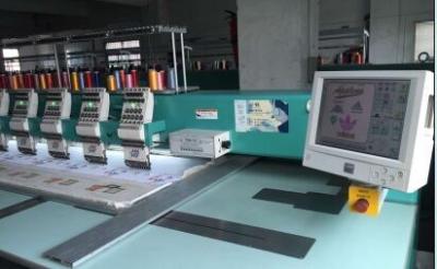 China Büro/Haupt- computergesteuerte Stickmaschine, Berufs-Monogramming-Maschine zu verkaufen