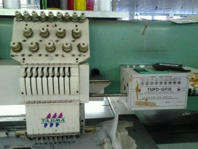 China Mehrfunktionale industrielle Stickmaschine Tajima, Hochgeschwindigkeitsstickmaschine 920X275 zu verkaufen