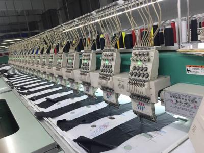 China TFGN920 Tajima Embroidery Machine Used Green Color 0.1mm - 12.7mm Stitch length for sale