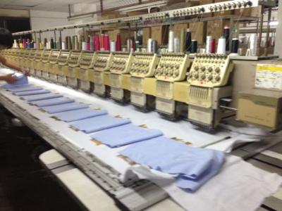 China Custom Electronic SWF Embroidery Machine Industrial With Liquid Crystal Display for sale