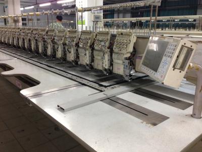 China High Speed Sequins SWF Monogram Machine , Towel / Hat Embroidery Machine for sale