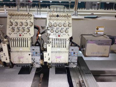 China Programmable Table Top Swf Embroidery Machine With Japan Panasonic Motor for sale