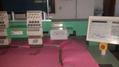 China Refurbished Flat Embroidery Machine High Configuration Real Time Tracking Pattern for sale