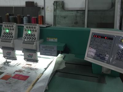 China Professional TFKN Refurbished Embroidery Machines , Tajima Barudan Sewing Machine for sale