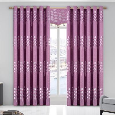 China 2022 blackout jacquard curtain fabric for curtains and draperys for sale