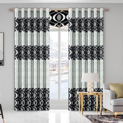 China Luxury Cheap Blackout Turkey Jacquard Curtain Fabric For Pakistan for sale