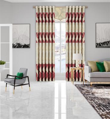 China Italy Blackout Jacquard Bricade Gold Pattern Curtain Fabric for sale