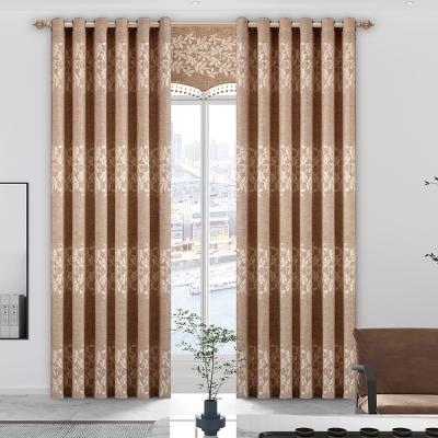 China Wholesale Blackout Curtain Hardware Rolls Fabric Jacquard Curtain Fabric for sale