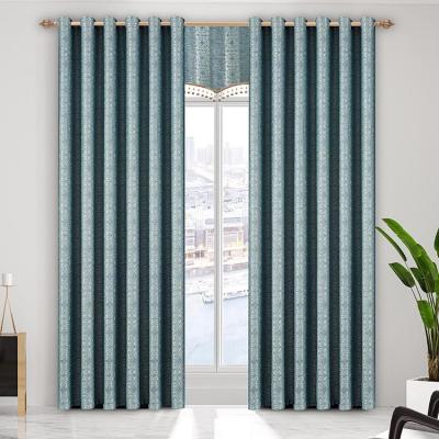 China Blackout Curtain Fabric Roll Textiles Jacquard Curtain Fabric Fabric for sale