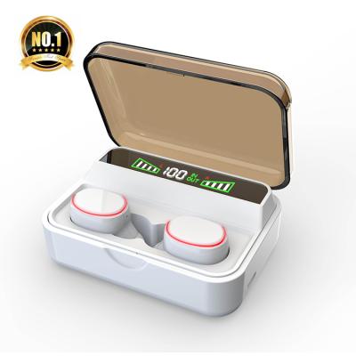 China 2021 New In-Ear Rise Hottest Waterproof Wireless Earbuds Noise Cancel Wireless Headset Power Case With Microphone Earbuds for sale