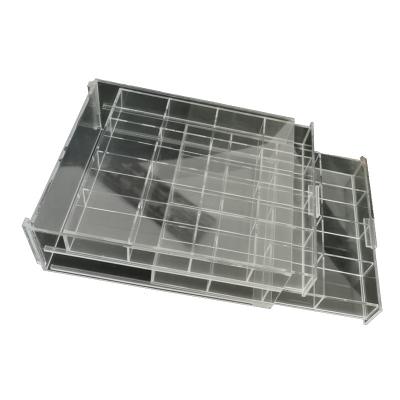 China Household Products Manufacturer Supply Acrylic Nail Storage Box Nail Jewelry Storage Box for sale