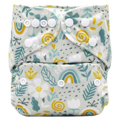 China Printed Reusable Custom Adult Diapers Baby Cloth Baby Diapers FuAn Waterproof Washable Cloth Diaper Pants Pants for sale