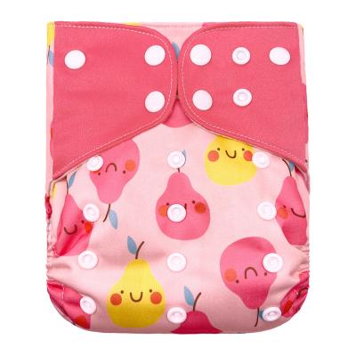 China Wholesale Printed Cloth Baby Pocket Reusable Adjustable Diaper Cloth Factory Diaper Pants Baby for sale