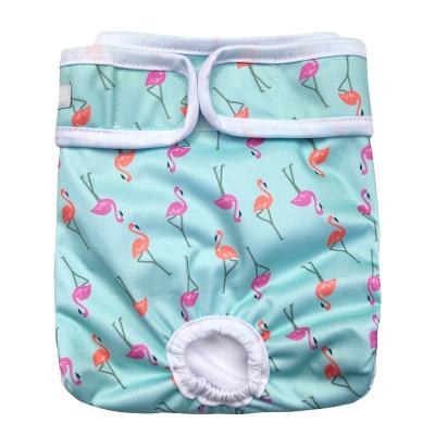 China Dog D-002 Sanitary Washable Reusable Cloth Diaper Pants Dog Diapers For Dogs for sale