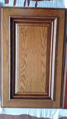 China oak raised kitchen cabinet door,solid wood kitchen cabinet door panel,wooden kitchen door for sale