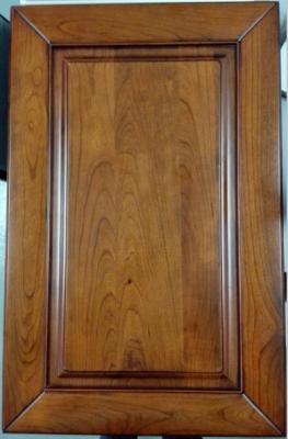 China Cherry kitchen cabinet door,solid wood kitchen cabinet door,raised kitchen cabinet door for sale