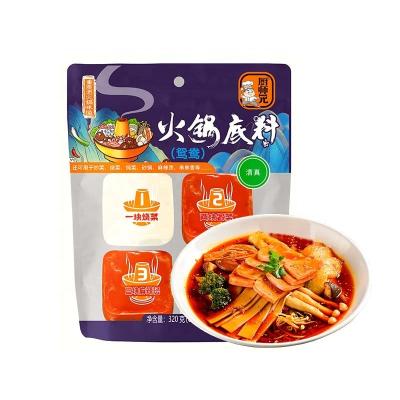 China Hot pot soup base Tianchu New Arrival And High Quality 320g Mandarin Duck Hot Pot Base Instant Hot Pot Base Spicy Hot Pot Base Seasoning for sale