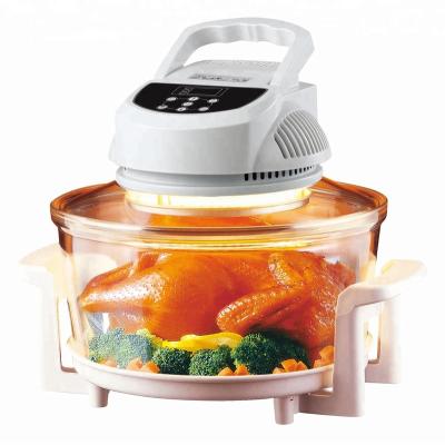 China Multi-functional household tabletop commercial household Amazon convention halogen oven glass bowl for sale for sale