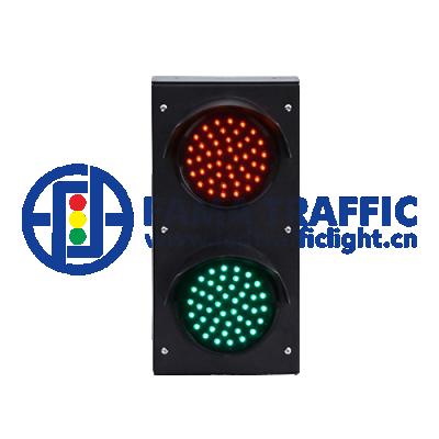 China PC Plastic Anti-UV Red 100mm Green Traffic Led Signal Light for sale