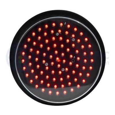 China Plastic Anti-UV Red PC Ball LED Traffic Lights Module 200mm for sale