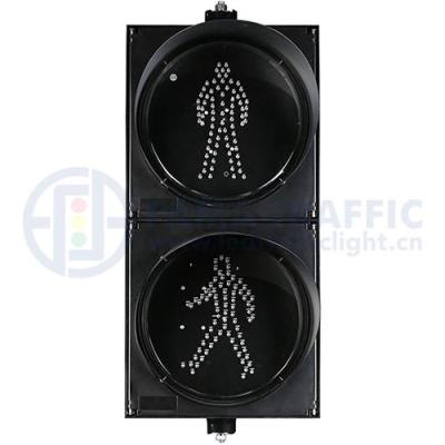 China PC Greenman Plastic Anti-UV Red 300mm Pedestrian Led Traffic Light Pedestrian LED Static Traffic Lights Light for sale