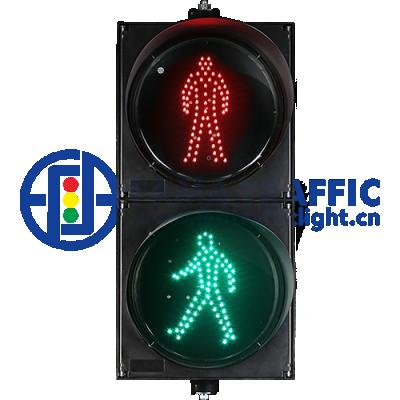 China Hot-selling PC Plastic Anti-UV Red and Green Led Static Traffic Light Pedestrian LED 300mm Pedestrian LED Traffic Light for sale