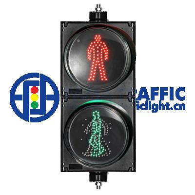 China Hot-selling PC Plastic Anti-UV Led Traffic Light Pedestrian LED 200mm Dynamic Pedestrian Led Traffic Light for sale