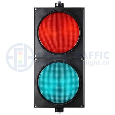 China Plastic High Flux Anti-UV LED Traffic Light 300mm PC High Power Green Red Green Traffic Light for sale