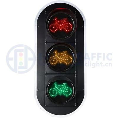 China PC Signal Light Suppliers 300mm Anti-UV Plastic Anti-UV Led Green Yellow Red Bicycle LED Traffic Lights Light for sale