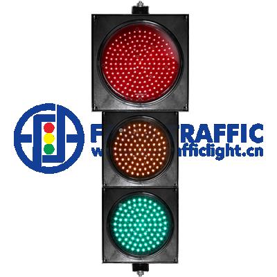 China Best Selling PC Plastic Anti-UV Traffic Lights Light 300mm +200mm Red Yellow Green Full Ball Led Traffic Lights for sale