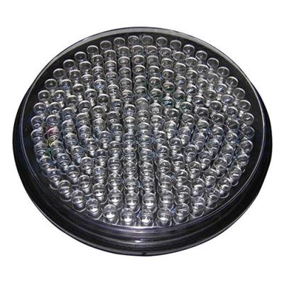 China Plastic PC 300mm Fresnel Lens Green Ball Traffic Light Module 300mm Anti-UV Traffic Light Module for sale