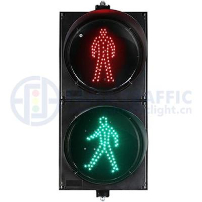 China PC Traffic Light 300mm Traffic Light Plastic Anti-UV Static Pedestrian LED Traffic Light Static Light for sale