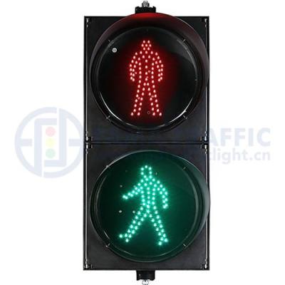 China PC 400mm Plastic Anti-UV Pedestrian Signal Lights for sale