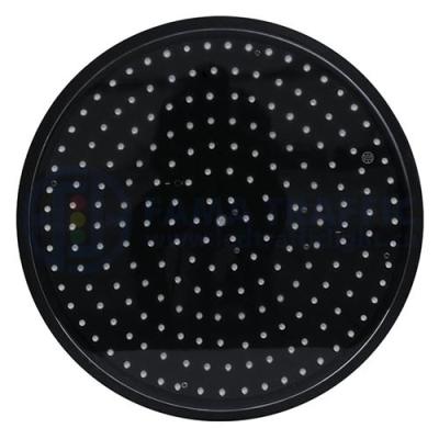 China PC Plastic Ball LED Traffic Lights Module 400mm Yellow Anti-UV for sale