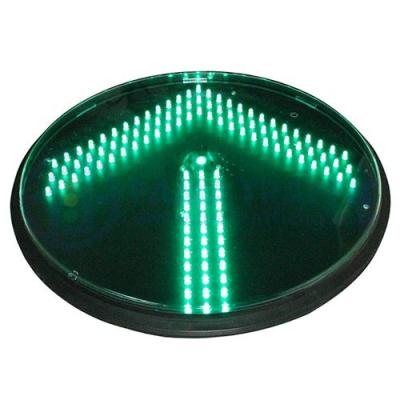 China PC New Green Design LED 400mm Warning Light Arrow LED Traffic Light Module Traffic Light Plastic Anti-UV Module for sale