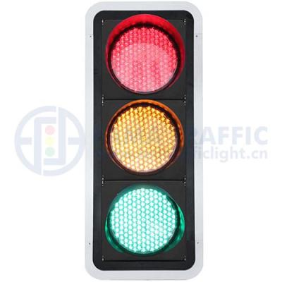 China PC Plastic Anti-UV Traffic Lights Lights 400mm LED Traffic Lights With Spider Web Lens for sale