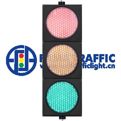 China Anti-UV Plastic PC 400mm LED Traffic Lights With Spider Web Lens for sale