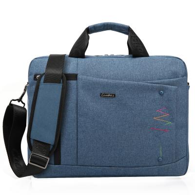 China High Quality Cool Black Blue Laptop Bags Men's Bell Zipper Laptop Tote Bag Slim Red Shoulder Bag For Women Girls for sale