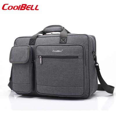 China Wholesale OEM 2021 Business 15 17 Inch Waterproof Canvas College Laptop Nylon Messenger Bag For Women Men for sale