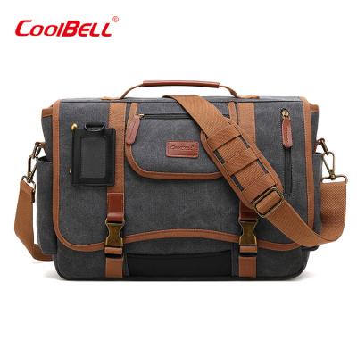 China High Quality Waterproof Men's Business Laptop Bag Messenger 15.6 Inch Office Laptop Bag for sale