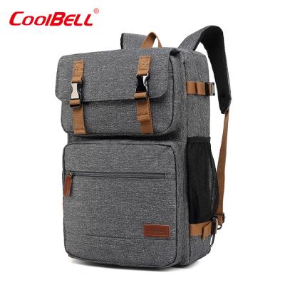 China 2021 hot sale anti-theft backpack messenger bag nylon waterproof convertible bag for men business for sale