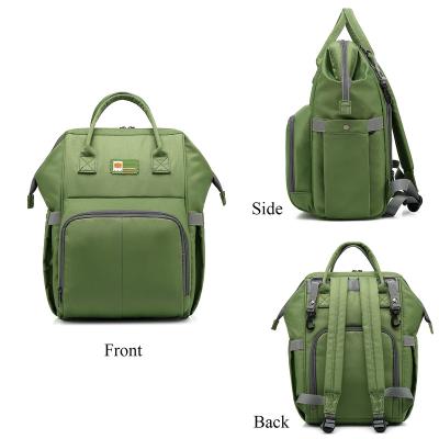 China Coolbell 2021 Hot Sale New Arrival Water Resistant OEM Logo Luxury Waterproof Travel Mummy Bag Classic Backpack Mother Diaper Bag For Mummy for sale