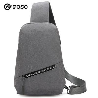 China Comfortable Waterproof Fashion Shoulder Bag Men's Chest Sling Mobile Phone Trunk Bag for sale