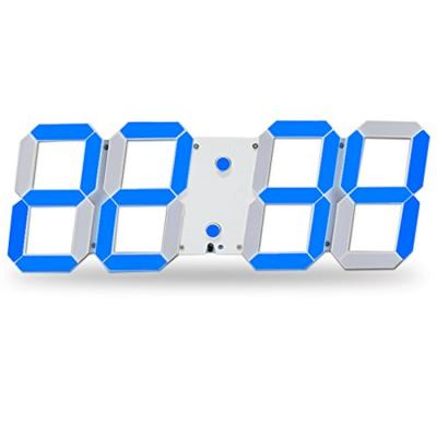 China professional manufacture personalized customization led 3d digital table clock for sale