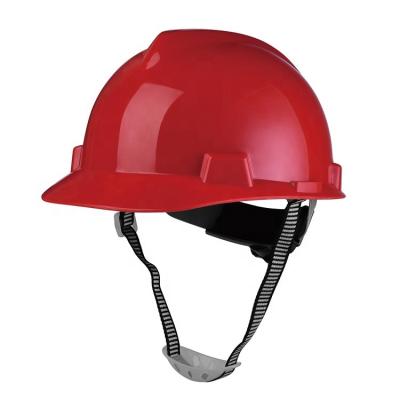 China Wildly Hotsale Construction Using MSA Styles ABS Plastic Protective Construction Hard Hat Industrial Hard Hat With Ratchet Suspension for sale